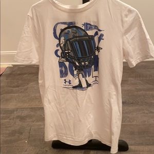 Under Armor football tee
